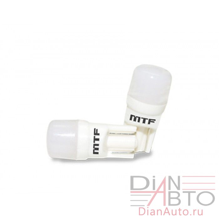 Светодиодная лампа MTF T10 W5W 90Лм линза