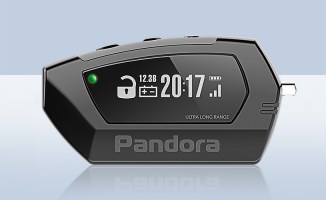 Pandora DX-90 основной брелок для сигнализации c ЖК дисплеем