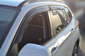 Дефлекторы окон для BMW X1 (E84) 2009-2015 Euro Standard Cobra Tuning